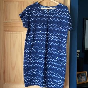 Old navy dress  linen blend casual  above the knee